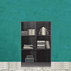 Oayah 6 Cube Book Shelf in Wenge Finish by Fern India