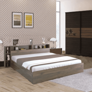 Eirrot Queen Size Bed with Storage by Fern India