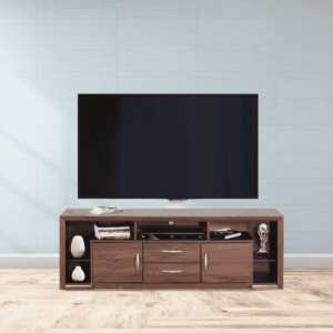 Okuy Tv Unit with Two Drawers in Columbia Walnut Finish by Fern India