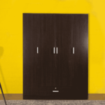 Amuruk 4 Door Wardrobe in Wenge Finish by Fern India