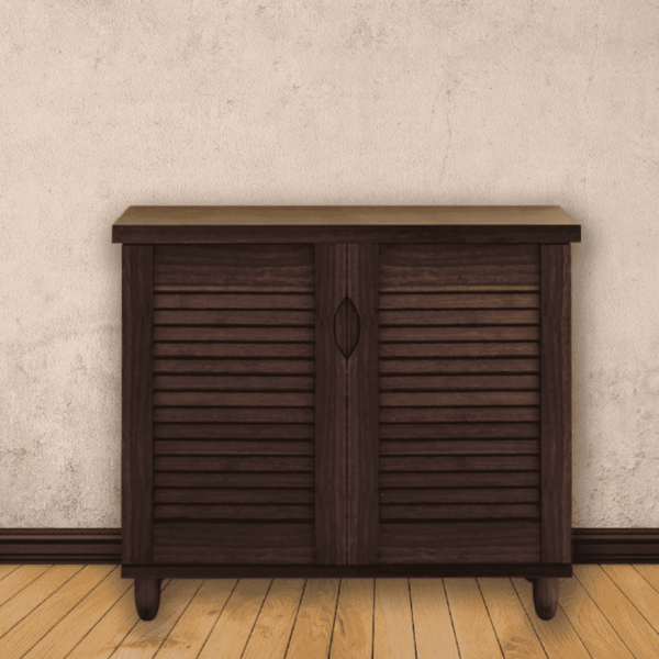 Airevir Shoe Cabinet in Wenge Finish by Fern India