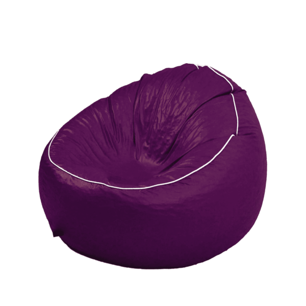 Addum XXXL Bean Bag Cover in Purple Colour by Fern India