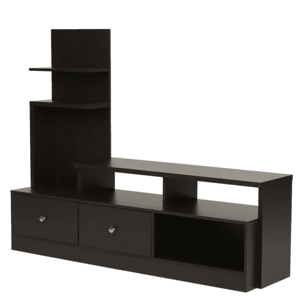 YoraTV Unit in Wenge Finish by Fern India