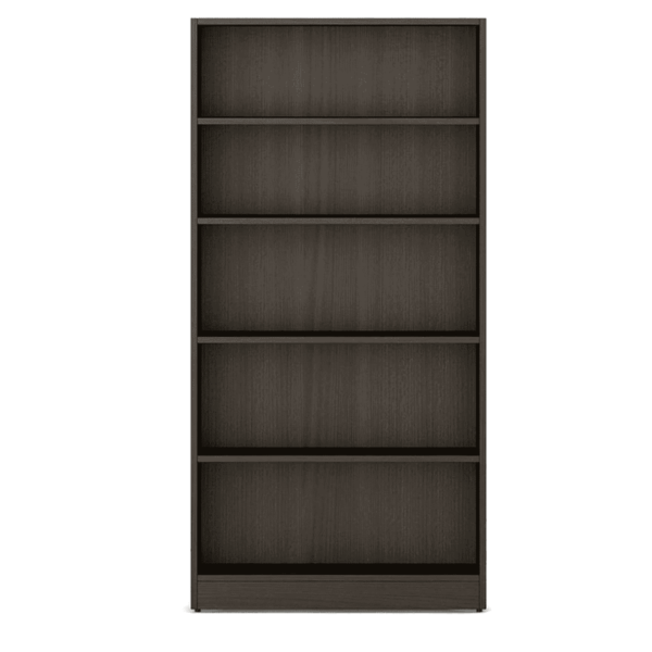 Omsok William Bookshelf In Fumed Oak Finish by Fern India
