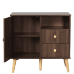 Okirik Cabinet with Two Drawers in Columbia Walnut Finish by Fern India