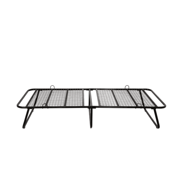 Remaerd Metallic Folding Bed in Black Colour by Fern India