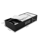 Tnagele Single Bed with Storage in Vermont Melamine Finish by Fern India