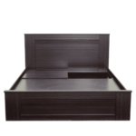 Orat King Size Bed with Storage in Walnut Finish By Fern India