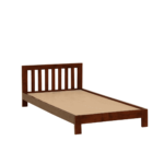 Noiro Solid Wood Single Bed In Honey Oak Finish By Fern India