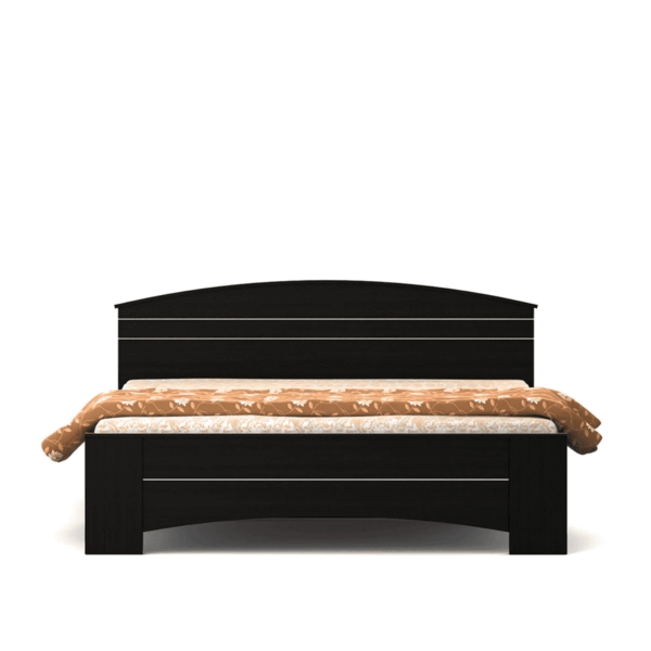 Omsok Maxima Queen Bed in Natural Wenge Finish by Fern India