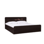 Lriws Queen Size Bed with Storage in Denver Oak Finish by Fern India
