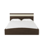 Neboj Queen Size Bed in Brown & Sonoma Oak Finish By Fern India
