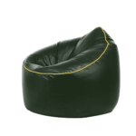 Ahddum XXXL Bean Bag Cover in Green Colour by Fern India