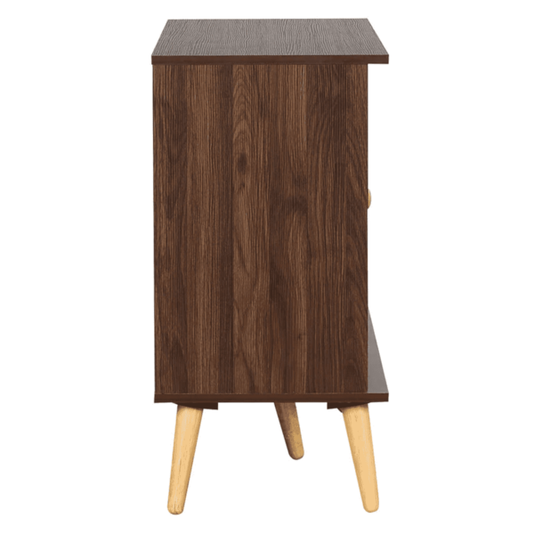Okirik Cabinet with Two Drawers in Columbia Walnut Finish by Fern India