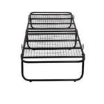 Remaerd Metallic Folding Bed in Black Colour by Fern India