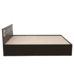 Okie Queen Size Bed in Wenge & Light Bali Oak Finish with Box Storage By Fern India