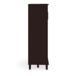Ajunad 2 Door Tall Shoe Cabinet in Wenge Finish by Fern India