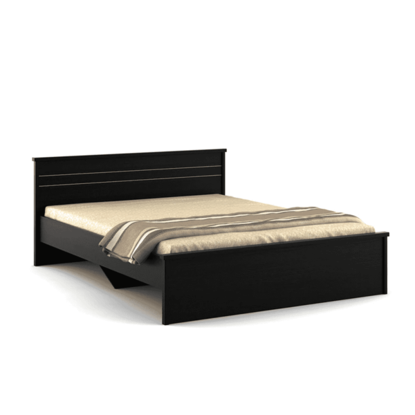 Lavinrac Queen Size Bed in Wenge Finish by Fern India