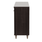 Ikik 3 Door Shoe Rack in Wenge Finish by Fern India