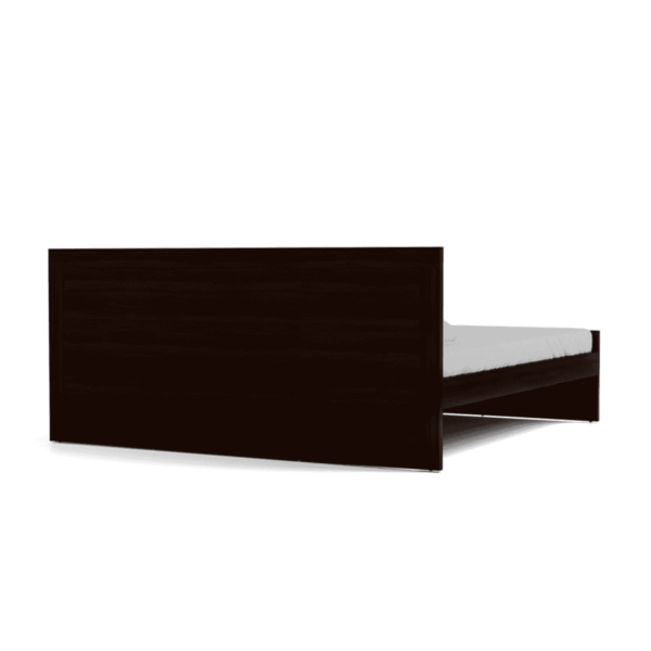Elzzad Queen Size Bed in Walnut Finish by Fern India