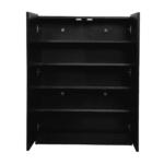 Osiad Two Door Shoe Rack in Brown Colour by Fern India
