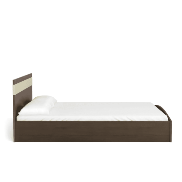 Neboj Queen Size Bed in Brown & Sonoma Oak Finish By Fern India