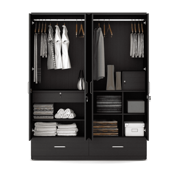 Nednil 4 Door Wardrobe by Fern India