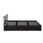 Ikkin Queen Size Bed in Brown & Sonoma Oak Finish by Fern India