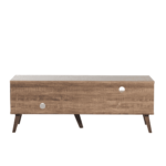 Iazukom Wide Tv Unit Cabinet in Oak Finish by Fern India