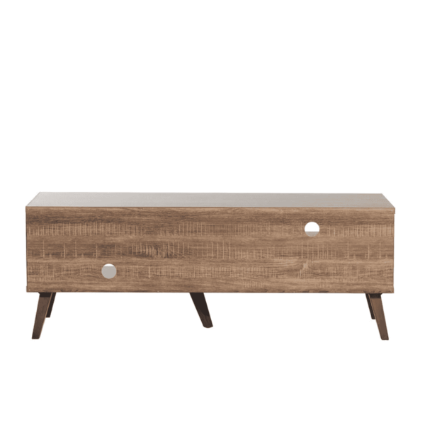 Iazukom Wide Tv Unit Cabinet in Oak Finish by Fern India