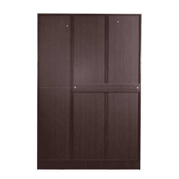 Aniuy 3 Door Wardrobe in Wenge Finish by Fern India