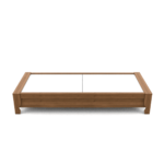 Omsok Polo Single Bed in Natural Teak Finish by Fern India