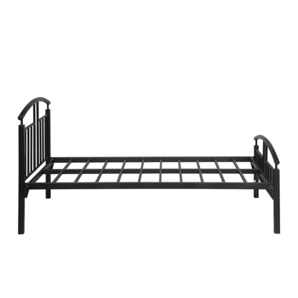 Flog Single Bed in Black Finish By Fern India