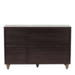 Ikik 3 Door Shoe Rack in Wenge Finish by Fern India