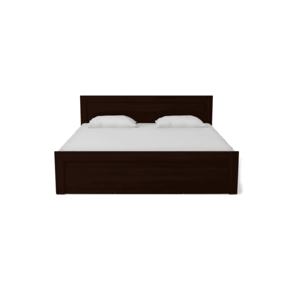 Elzzad Queen Size Bed in Walnut Finish by Fern India