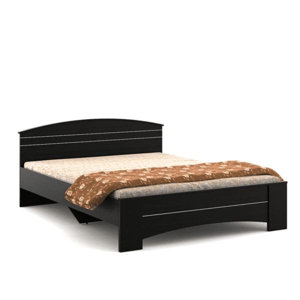Lirba Single Bed with Box Storage in Wenge Finish By Fern India