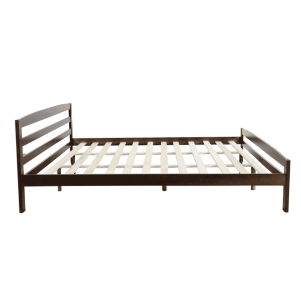 Uriayor King Size Bed in Walnut Finish By Fern India