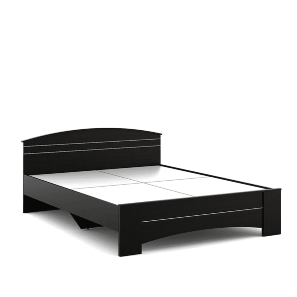 Omsok Maxima Queen Bed in Natural Wenge Finish by Fern India