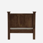 Zurc Solid Wood Single Bed in Provincial Teak Finish By Fern India