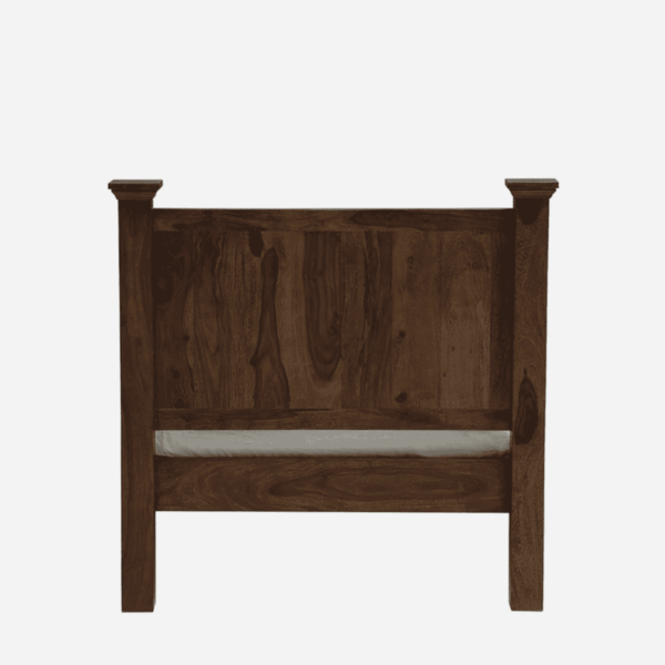 Zurc Solid Wood Single Bed in Provincial Teak Finish By Fern India
