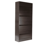 Oayah 6 Cube Book Shelf with Bottom Cabinet in Wenge Finish by Fern India