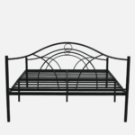 Akillatem Bari Queen Size Bed in Black Finish by Fern India