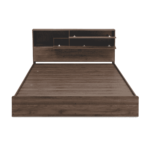 Nedrob Queen Size Bed in Brown Colour by Fern India
