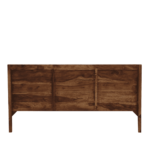 Dipar Solid Wood Queen Size Bed in Provincial Teak Finish By Fern India
