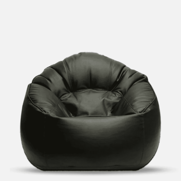 Cissalc XXXL Bean Bag with Beans in Black Colour by Fern India