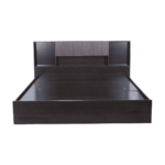 Iroak King Size Bed with Storage in Wenge Finish By Fern India