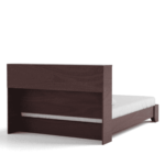 Adiv King Size Bed with Headboard Storage in Wenge Finish By Fern India