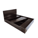 Amuruk Queen Size Bed with Storage in Wenge Finish By Fern India