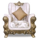 Lord 1 Seater Sofa in Turquise color by Fern India