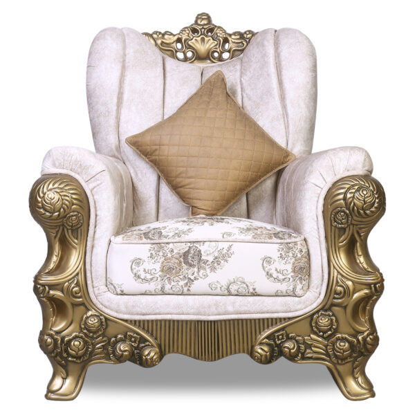 Lord 1 Seater Sofa in Turquise color by Fern India